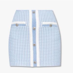 Self-Portrait knit skirt